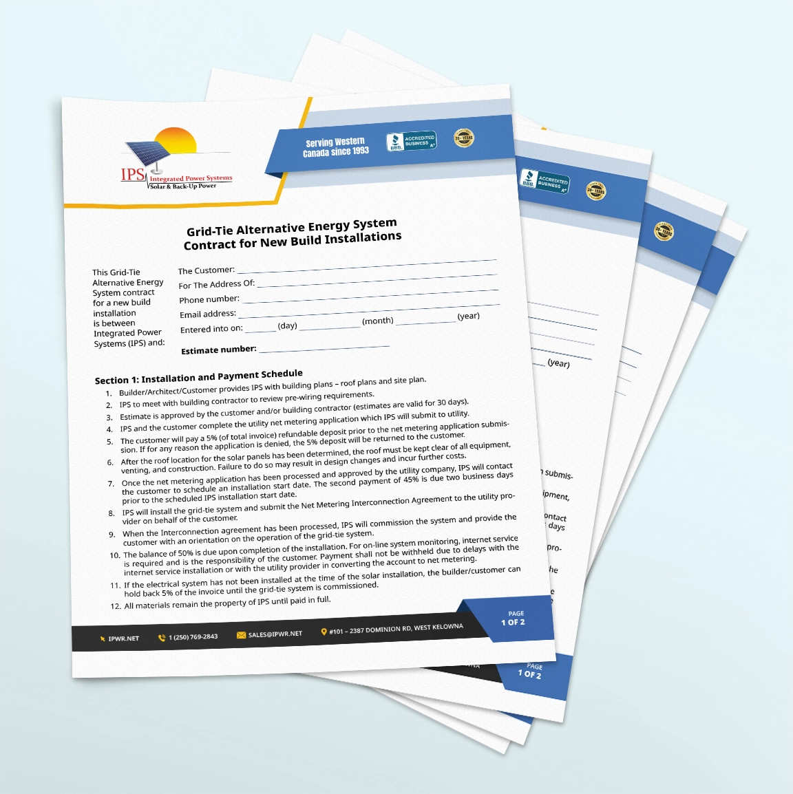 IPS contract